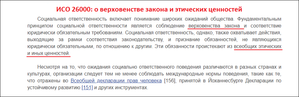 Как применяются принципы в системе менеджмента организации